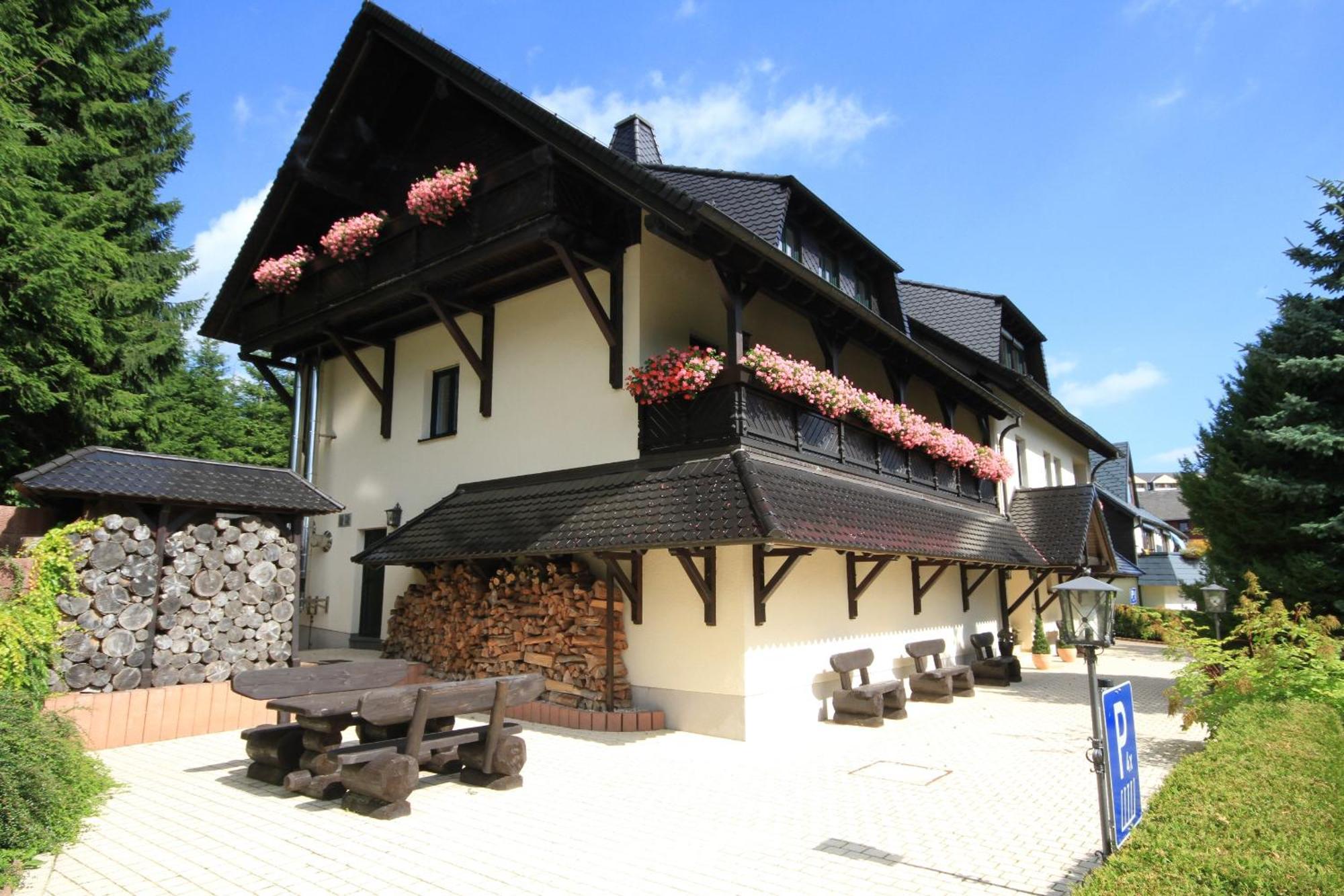 Appartementhaus Am Fichtelberg Oberwiesenthal Esterno foto